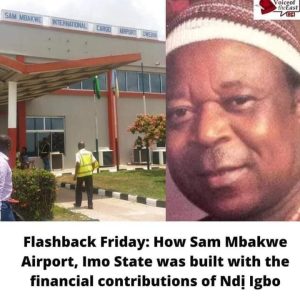  Igbo People Built The First Community-Driven Airport Dee Sam Mbakwe