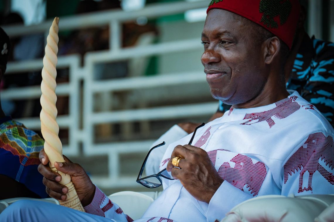 Celebrating the New Yam Festival in Anambra State