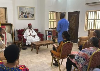 Visiting the Obi of Onitsha